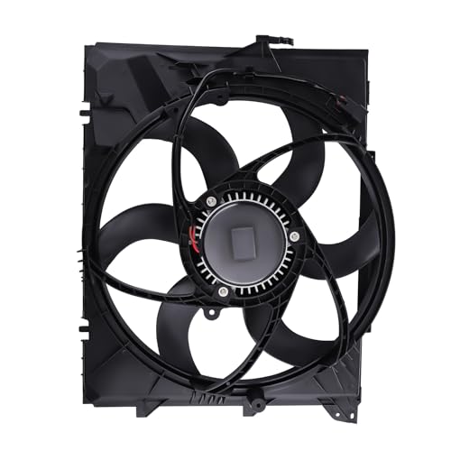 Image of maXpeedingrods 3 Pins Cooling Fan Assembly Brushless Motor 400W for BMW 325i E90 325x 330i 330xi 2006, 128i 2008-2013, 328i 2007-2013, 328xi 2007-2008 Z4 E89 2009-2011, 17427523259 17117590699