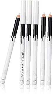 PULABO 1PC White Eyeliner Pencil Smooth Cosmetic Beauty Tool Long Lasting Makeup Eyeliner Professional Eyeshadow Highlighter(White) popular