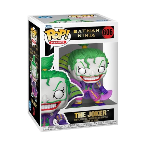 Funko Pop! Heroes: Batman Ninja - The Joker - DC Comics- Figura in Vinile da Collezione - Idea Regalo - Merchandising Ufficiale - Giocattoli per Bambini e Adulti - Superheroes Fans