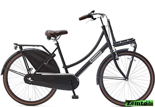 Plezier Mädchen Hollandrad 26 Zoll 3 Gang DDB schwarz-matt