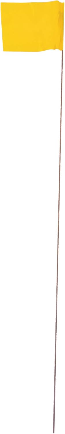 Keson STK21G Surveyor Stake Flag, Green (100-Pack)