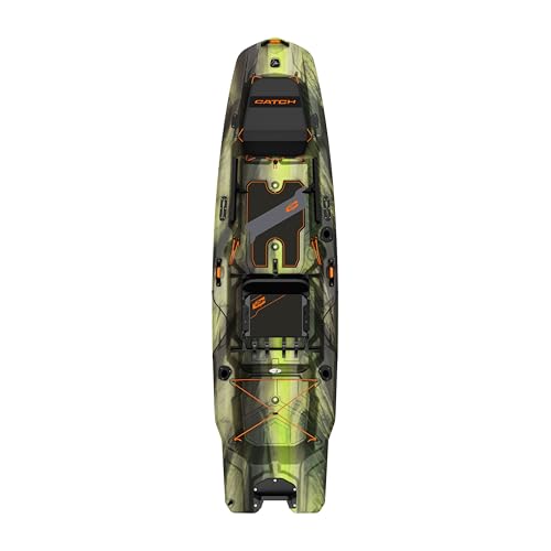 Pelican Catch Mode 110 TR Fishing Kayak - Angler Fishing Kayak with Ergoboost Seating System - Gear...