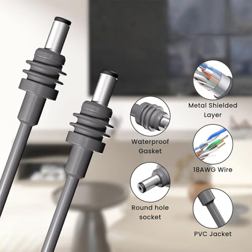 Evite cortes en su computadora usando este cable CC satelital IP68 de cobre 3