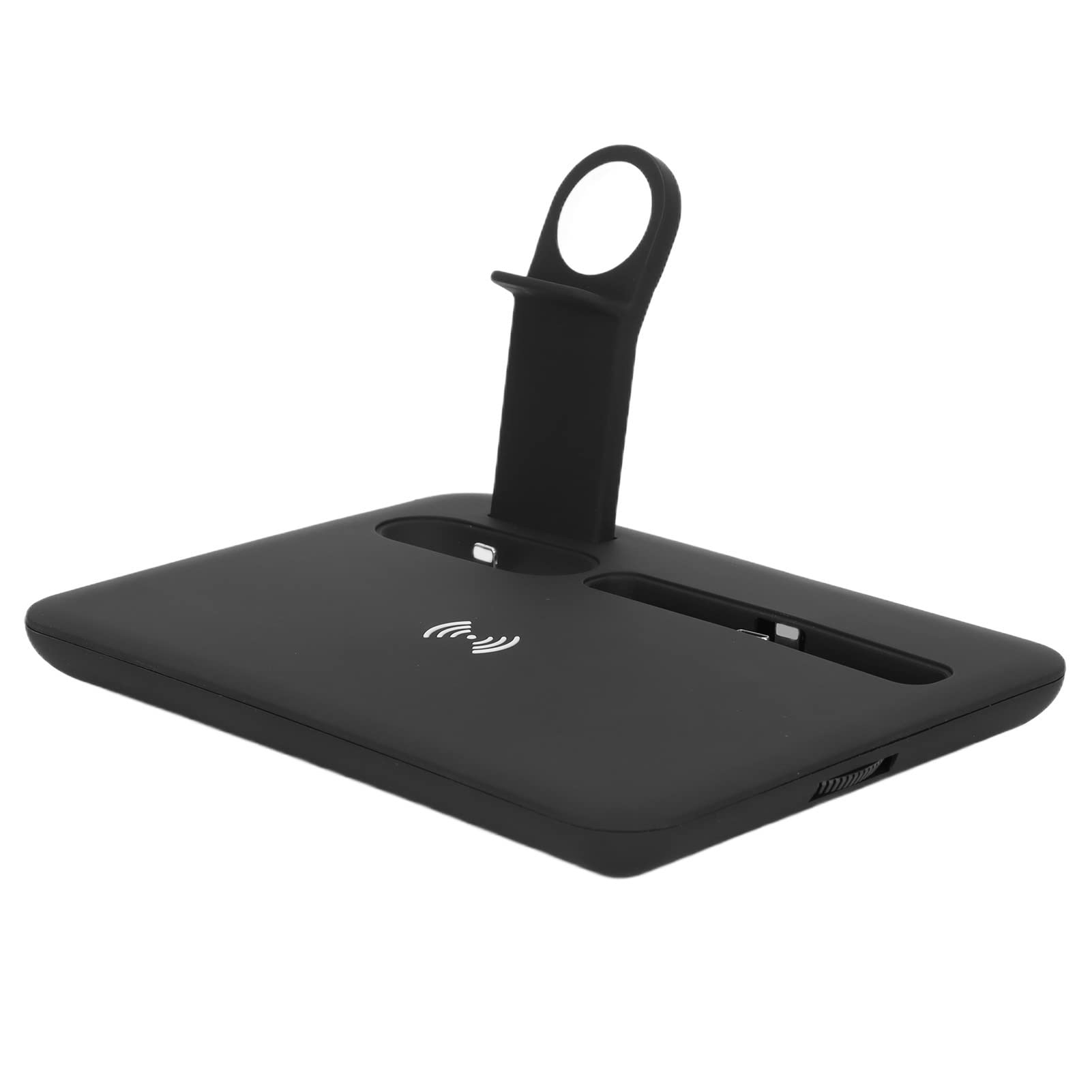 Caricabatterie Wireless 5 in 1 Stazione di Ricarica Rapida Portatile per Telefoni Cellulari Orologi Auricolari Design ABS