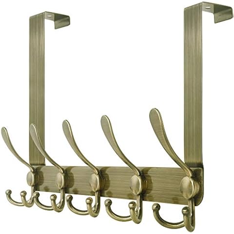 SKOLOO Over Door Hook with 5 Hooks Cover