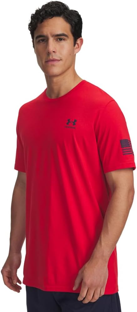 Under Armour Mens Freedom Flag Short Sleeve T Shirt