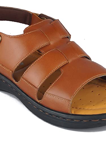 Image of Red Chief Genuine Leather Formal Slip-On Sandal for Men | RC3678