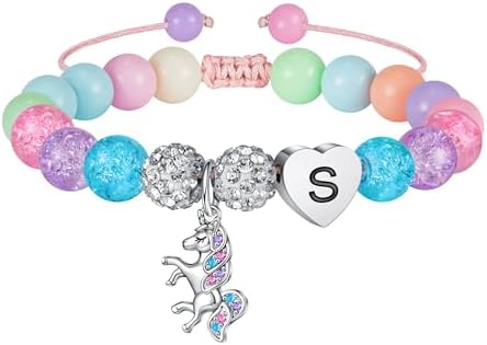 Hidepoo Valentines Gifts for Kids Girls - Unicorn Bracelet for Gi...
