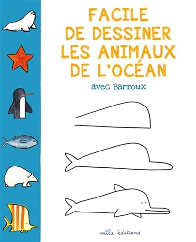 livre Facile de dessiner les animaux de l'océan