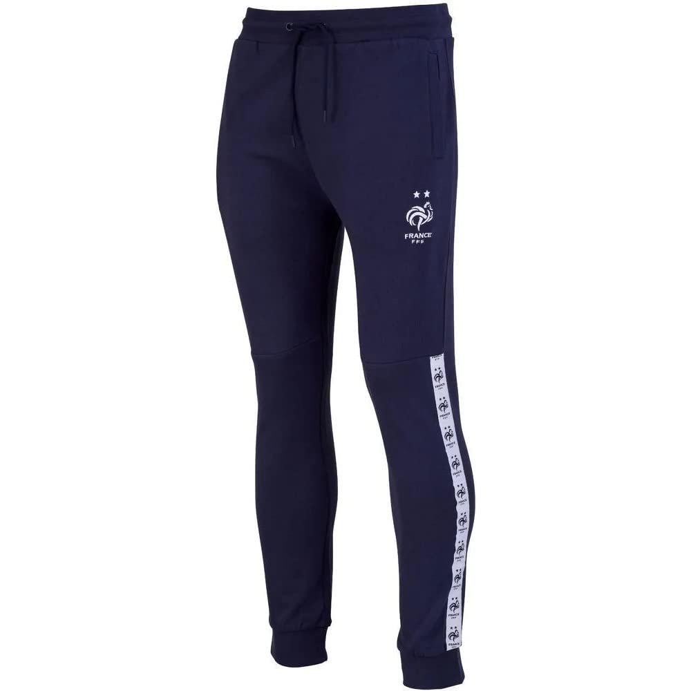 Equipe de FRANCE de football Pantalon Molleton fit FFF - Collection Officielle