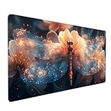 【RUTSCHFESTE GUMMIUNTERSEITE】: Die weiche und dichte, rutschfeste Gummiunterseite sorgt für sicheren Halt. Die hohe Stabilität verhindert ein Verrutschen und erhöht die Genauigkeit und Geschwindigkeit