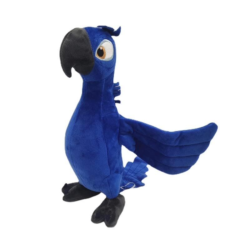 Carino Originale Rio 2 Pappagallo Peluche Giocattoli Morbido Fumetto Pappagallo Blu Pappagallo Farcito Bambole Animali Per Bambini/Coppie Regalo Di Compleanno 35 cm 2 Pz