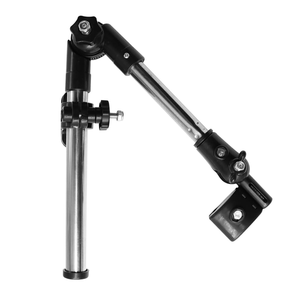 Soporte para Paraguas para Silla de Ruedas, Cochecito para Silla de Ruedas, Accesorio para Paraguas para Bicicleta, Soporte para Barra, Conector de Soporte para Abrazadera