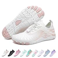 RUYI Unisex Barfuss Schuhe Damen Herren Barfußschuhe, Schnell Trocknend Badeschuhe, Weich Leicht Traillaufschuhe Fitnessschuhe mit rutschfest Sohle & Breiter Zehenbox