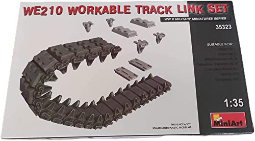 Miniart 1:35 - WE210 WorkableTrack Link Set, Mehrfarbige