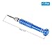 PATIKIL Badminton Grommet Remover, Stainless Steel Racquet Eyelets Nail Cone Badminton Racket Tool Accessory, Blue