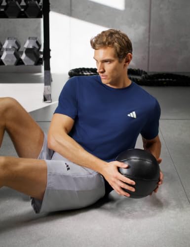 adidas Herren T-Shirt WE FR T, Dunkelblau, XXL – Ansicht 3