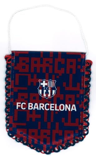 Fanion Barça - Collection officielle FC Barcelone - Taille 13 x 10 cm