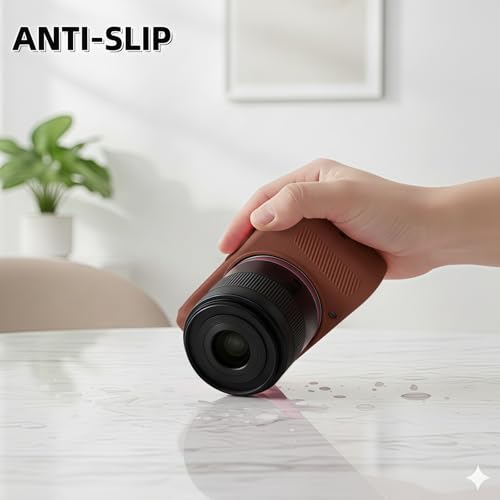 Funda de silicona para cámara Canon EOS R50 V, protectora y ligera miniatura 6