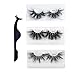 Produktbild Shihao 159 25MM Wimpern 3D 100% falsche Wimpern Dramatische lange Wispies Flauschige Wimpern mit Pinzette Vollstreifen Extension Makeup Tools Handgefertigt