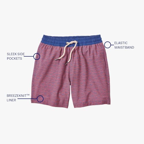 Fair Harbor Kids Bayberry Trunk –– Kids Swimsuits with BreezeKnit™ Liner, 5-inch Inseam –– Anti-Chafe, No-Mesh Trunks3