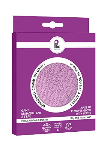 Gant démaquillant PLIC adapté aux peaux grasses Cover