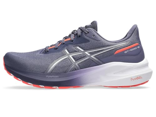 Image of ASICS Women's Gt-1000 13 Trainers, Multicoloured, 12