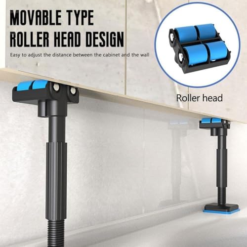 Labor Saving Lifting Brackets, Multi-Function Height Adjustment Lifting Device, Telescopic Furniture Lifter Jacks, Rod Telescopic Lifting Tools Labor Saving Lifting (1Pcs)