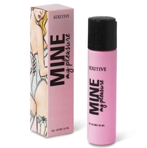 MINE, MY PLEASURE - Gel orgásmico rápido. Estimulante sexual femenino. Efecto Calor. Con L-Arginina y ácido láctico. Orgásmos mas intensos. 50 ml - 1.69 fl oz.