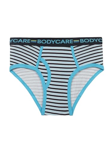 Image of BODYCARE Boy's Cotton Briefs Pack of 2 | Solid Kids Underwear | Soft Breathable Fabric | Stretchable Waistband | Comfortable Innerwear (Color & Print May Vary)