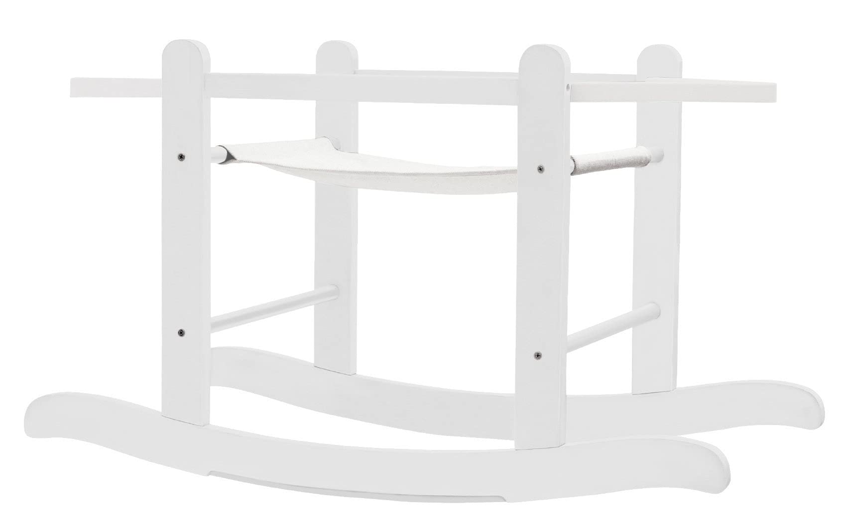 Buy Kinder Valley White Waffle White Wicker Pod Moses Basket with