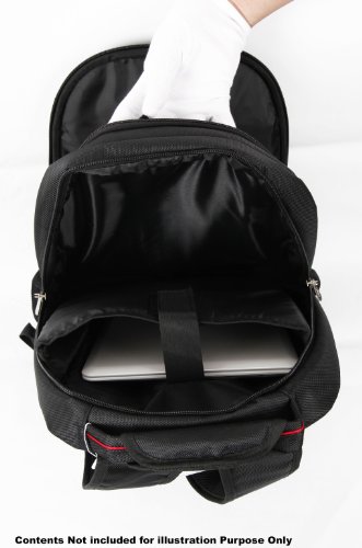 Bipra 15.6” Laptop Backpack For Men And Women (Black) Slim Travel Bag For Tablets, Computers, Macbook, Or Gaming Pcs | Spacious Storage Pockets, Padded Protection #TOP7