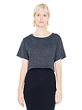 American Apparel Loose Crop Tee One Size (Midnight)