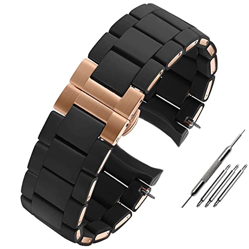 AR5890̃VRo[EHb`ohAR5889 AR5858 AR5920 AR5868 AR8023 MAN 23mm Woman 20mm Steel in Watch Band Bracelet