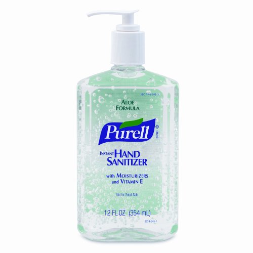 PURELL 9639-12 Instant Hand Sanitizer with Aloe, 12 fl oz Pump Bottle (Case of 12) image 2
