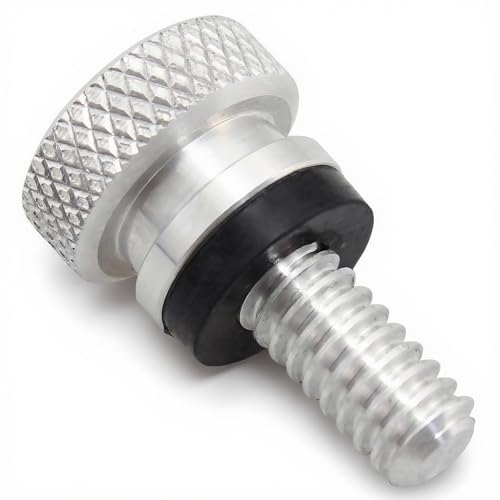Tornillos, Pernos de liberación rápida Pernos de asiento de motocicleta de aleación de aluminio Montaje rápido Tornillo de asiento trasero de rosca 1/4-20, motocicleta