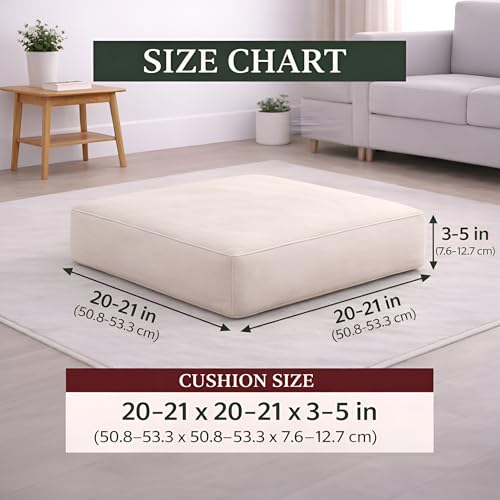 Image of STITCHNEST 'Contour Fit Series' Stretchable Printed Wooden Sofa Cover (Pack of 10) - Elastic Wooden Chair Cover | Wooden Sofa Seat Cover | Size - 20-21 x 20-21 x 3-5 in