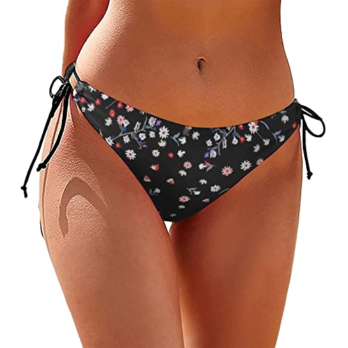 Genérico Bikini Menstrual para Niñas Mujer | Flujo Moderado | Braga de Bikini Menstrual para Baño a Prueba de Fuga