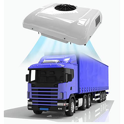 Climatiseur de stationnement pour VR, climatiseur de toit CC, climatiseur de toit à fonction froide et chaude de climatisation applicable aux camions, camping-cars, bus, excavatrices, camping-cars