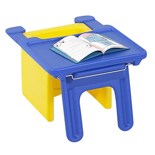 Children's Factory - 1188 Edutray, Tray Converts Cube Chair To Kids Desk, Chair Becomes Toddler Desk & Chair Set In Seconds For Daycare/Playroom/Homeschool - Cube Chair (Sold Separately) #TOP7