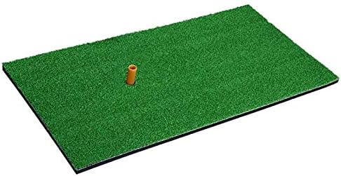 Yontree Golf Mat for Backyard, Golf Hitting Mat for Indoor Outdoor, Realistic Grass Putting Mats Golf Chipping Mat, Golf Launch Pad with High Imitation Green Grass