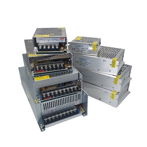 1 �d���A�_�v�^ DC 5V 12V 24V 3A 5A 10A 15A 20A 25A 30A �Ɩ��g�����X 5 12 24 V �{���g LED �h���C�o�d�� LED ���C�g�X�g���b�v���C�g(5V 30A 150W)