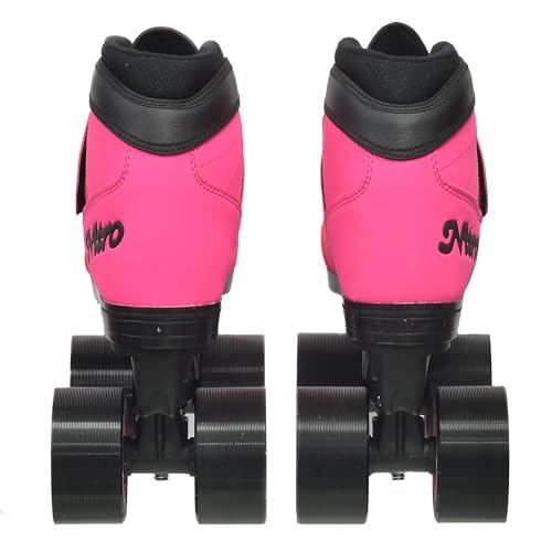 Image of Epic Skates 2016 Epic Nitro Turbo 1 Indoor /Outdoor Quad Speed Roller Skates, Pink