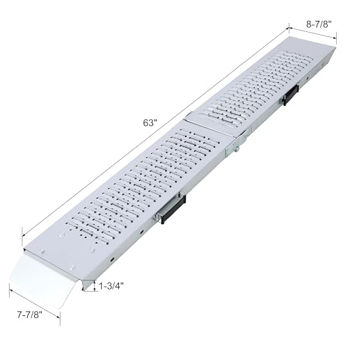 Rampas de carga plegables para motos 63 pulgadas 950 lbs miniatura 3