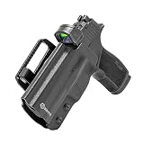 GRITR OWB Kydex Sig Sauer P365-XMACRO Open Carry Pistol Holster, Left Hand