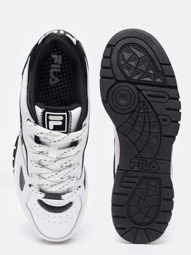 Image of Fila Men White Lace Up Sneakers
