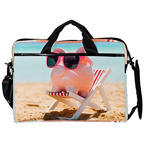 Funda bandolera de portátil de 14" a 15,4" ideal para el día a día en la universidad