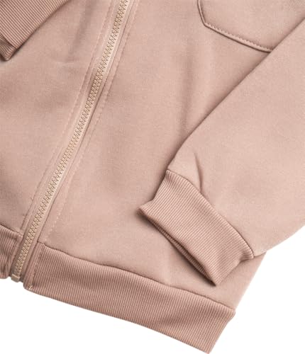 Coney Island Girls' Sweatsuit Set - 2 Piece Fleece Zip Up Hoodie Sweatshirt and Jogger Sweatpants Set for Girls (Sizes: 7-12)3