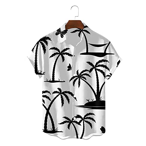 Chemise hawaïenne anti transpirante et légère pour homme