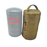 Oil Filter Insulating Cover for Ram 5.9L and 6.7L Cummins (fits Mopar MO-285 and similar filters)